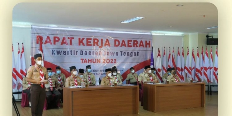 Rapat Kerja Daerah Kwartir Daerah Jawa Tengah 2022 Tahap I